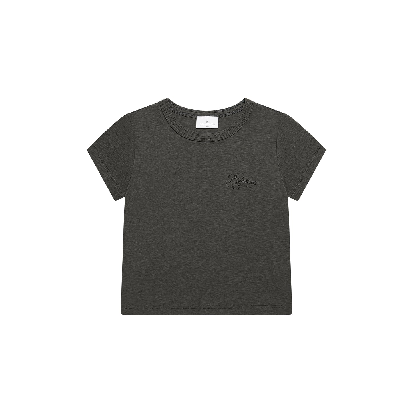 
                  
                    Logo Crop Top Black【L26-T09BK】
                  
                