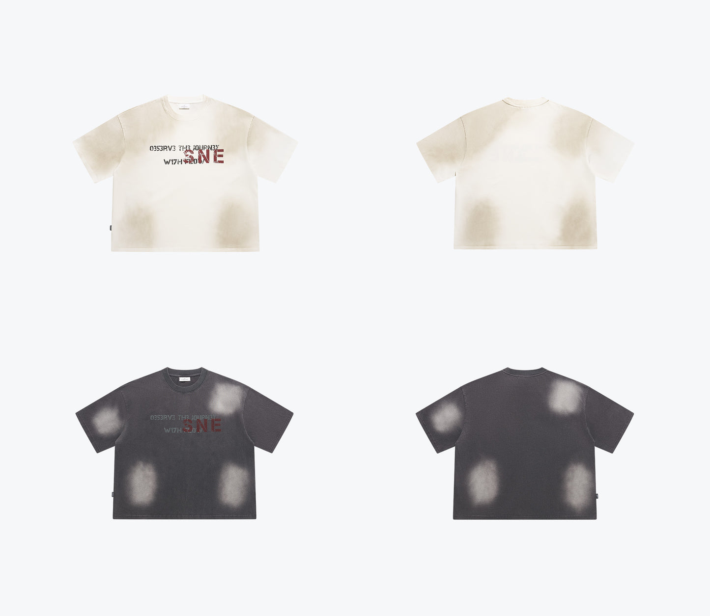 
                  
                    Washed Fade Slogan SS Coal Black【M26-T09CB】
                  
                