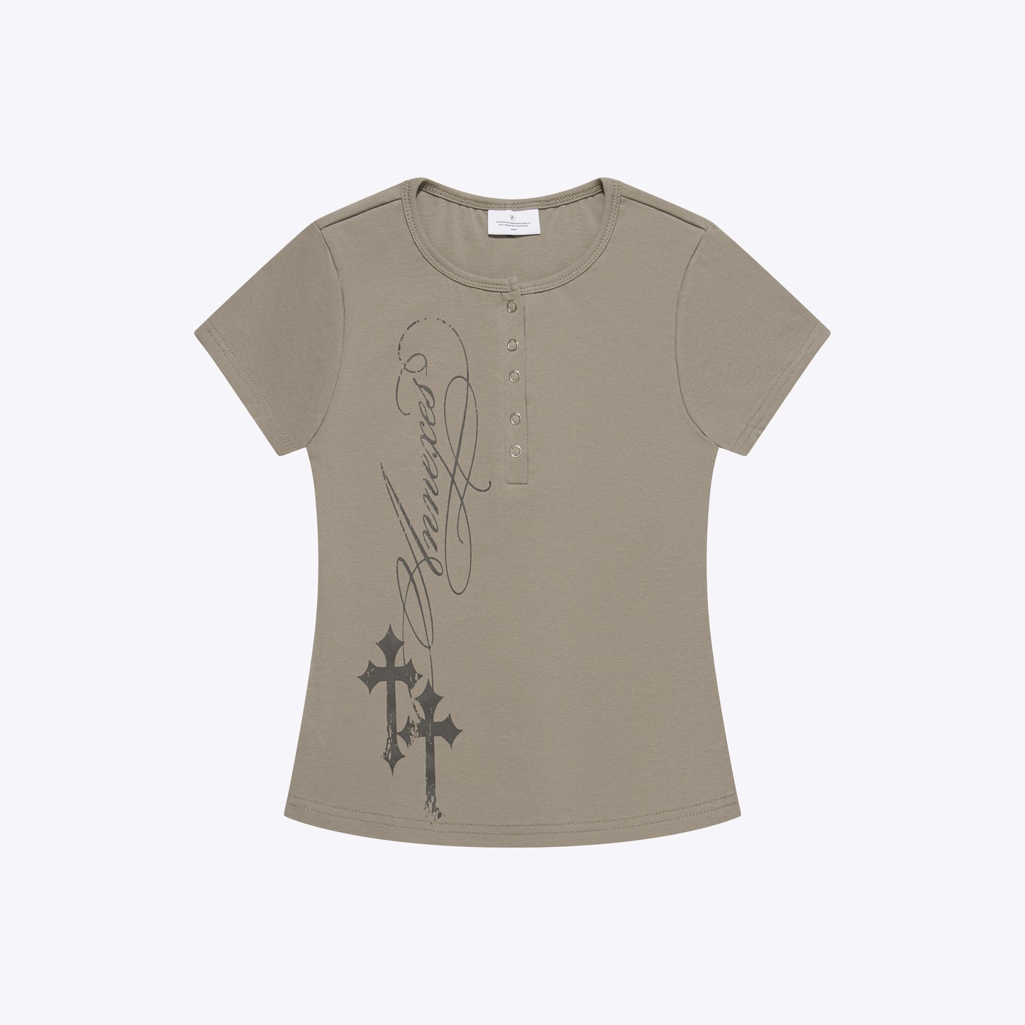 
                  
                    Easy Henry Neck Short Sleeve Tee Khaki【L26-17KA】
                  
                