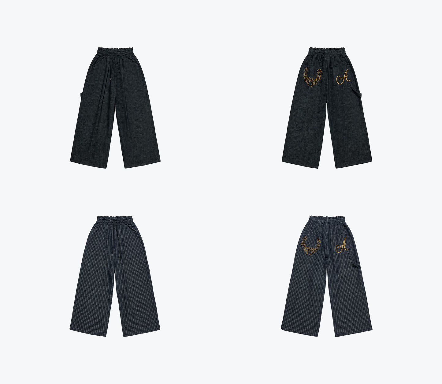 
                  
                    Emberoidered Nonfade Balloon Pants Indigo【L26-07IN】
                  
                