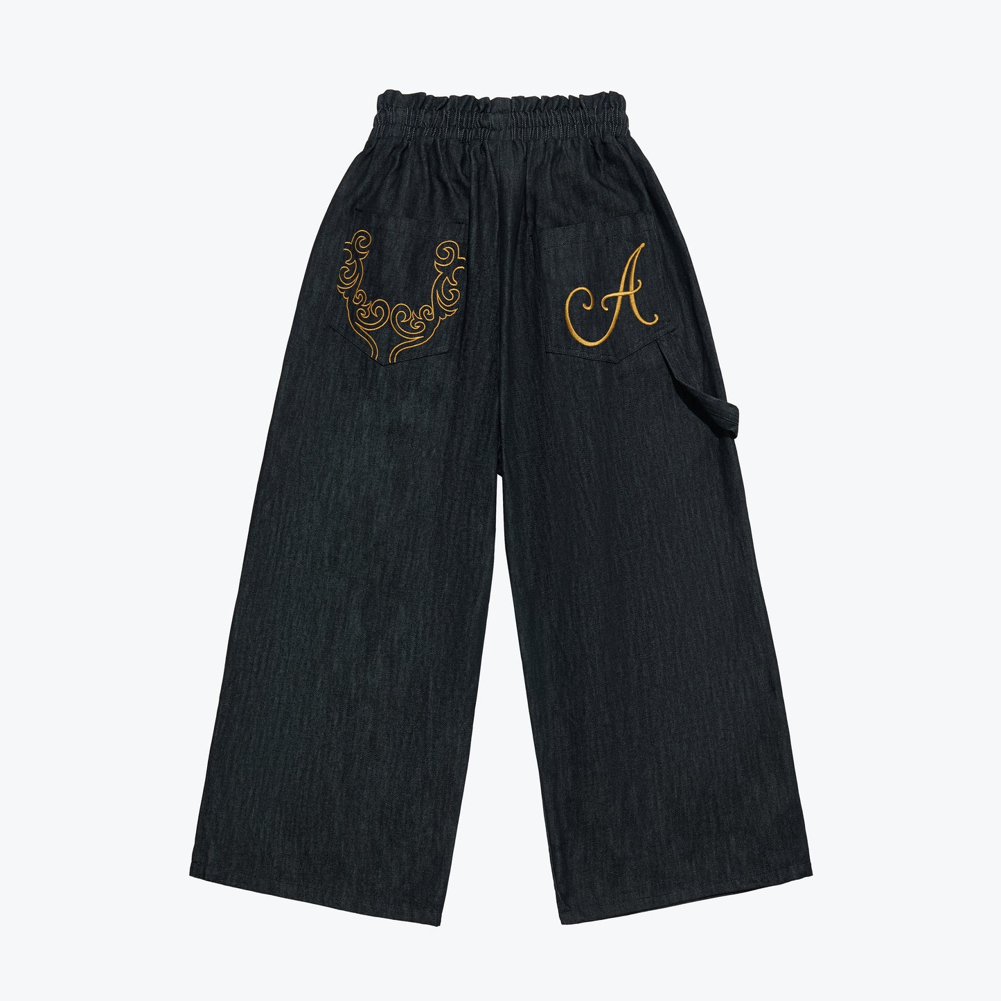 
                  
                    Emberoidered Nonfade Balloon Pants Black【L26-07BK】
                  
                