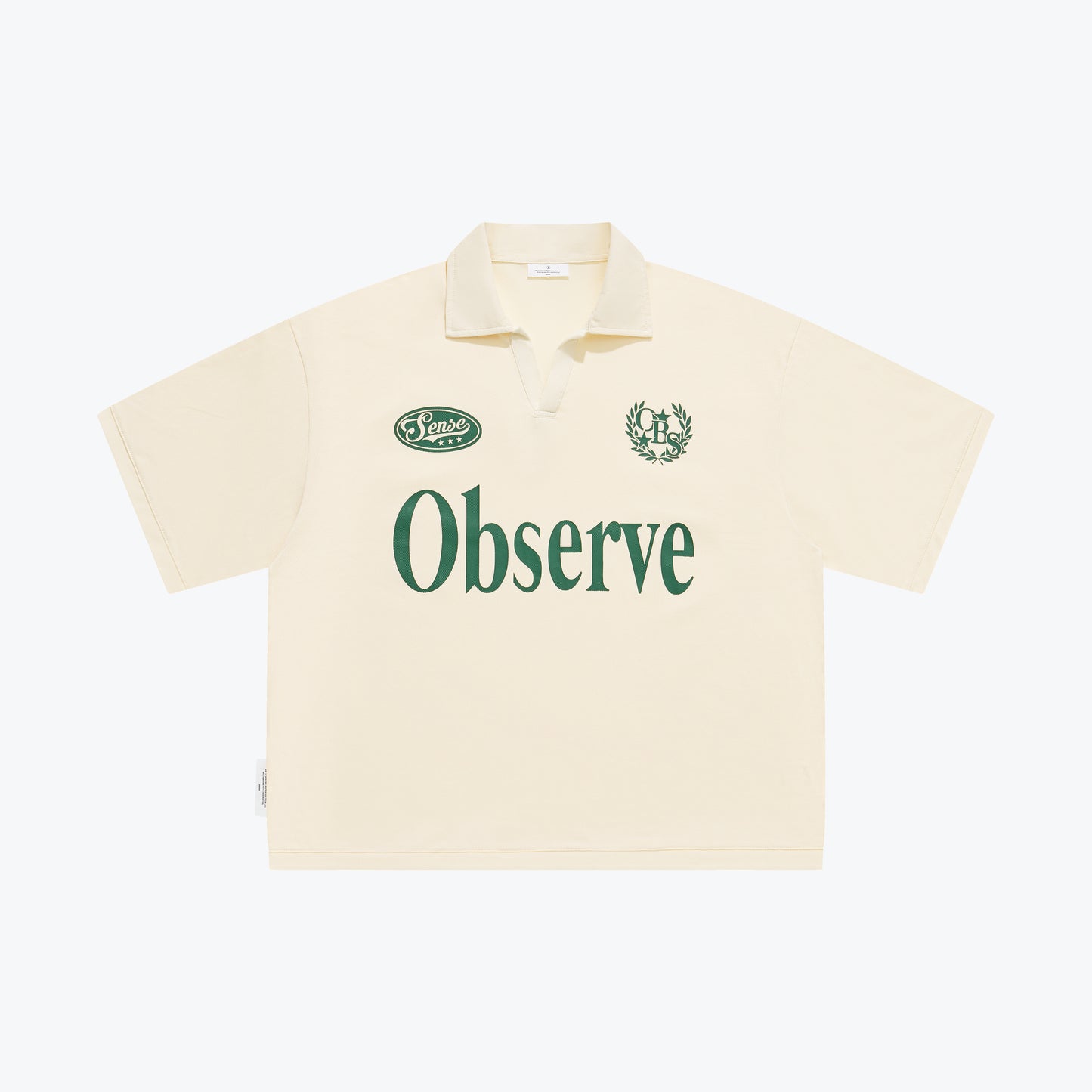 
                  
                    Ivy League Boxy Polo Ivory【M26-17IY】
                  
                