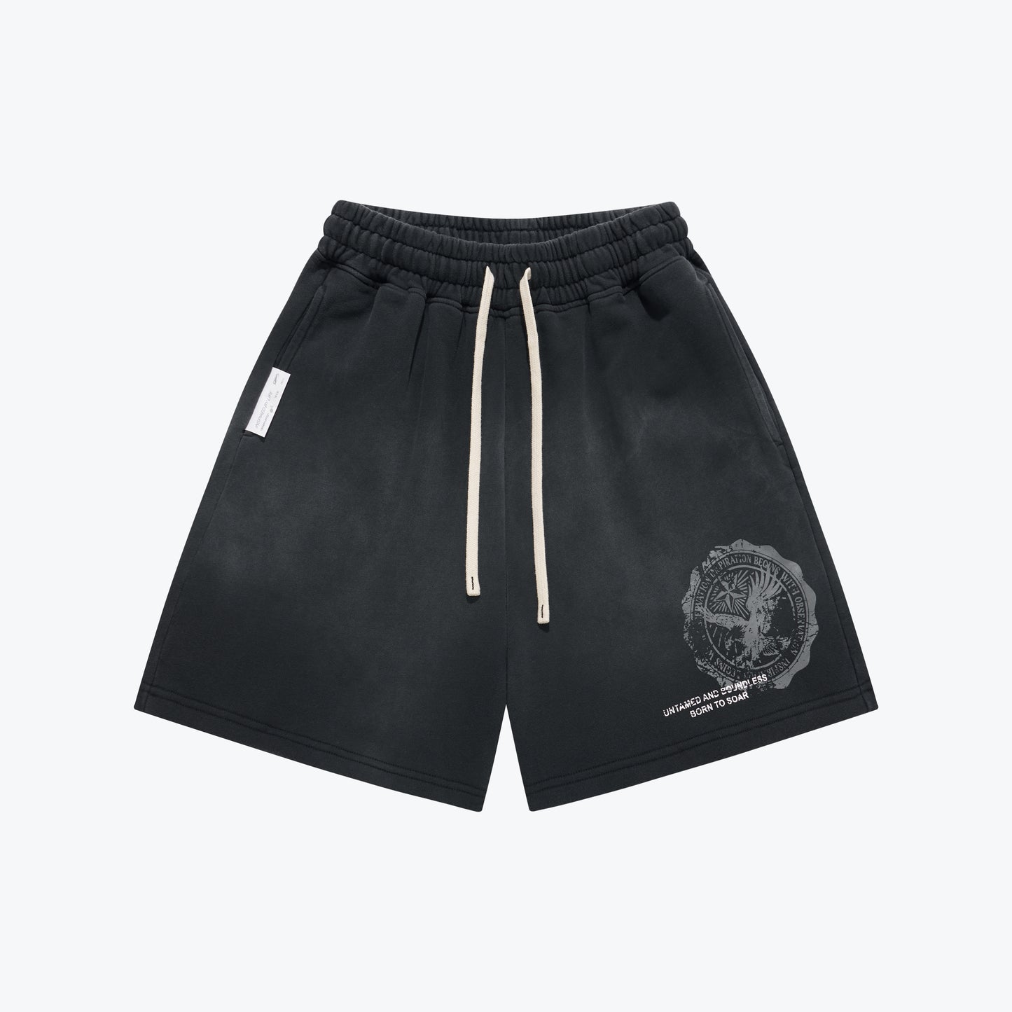 
                  
                    Aerosol Fade Sweat Shorts Black【M26-21BK】
                  
                