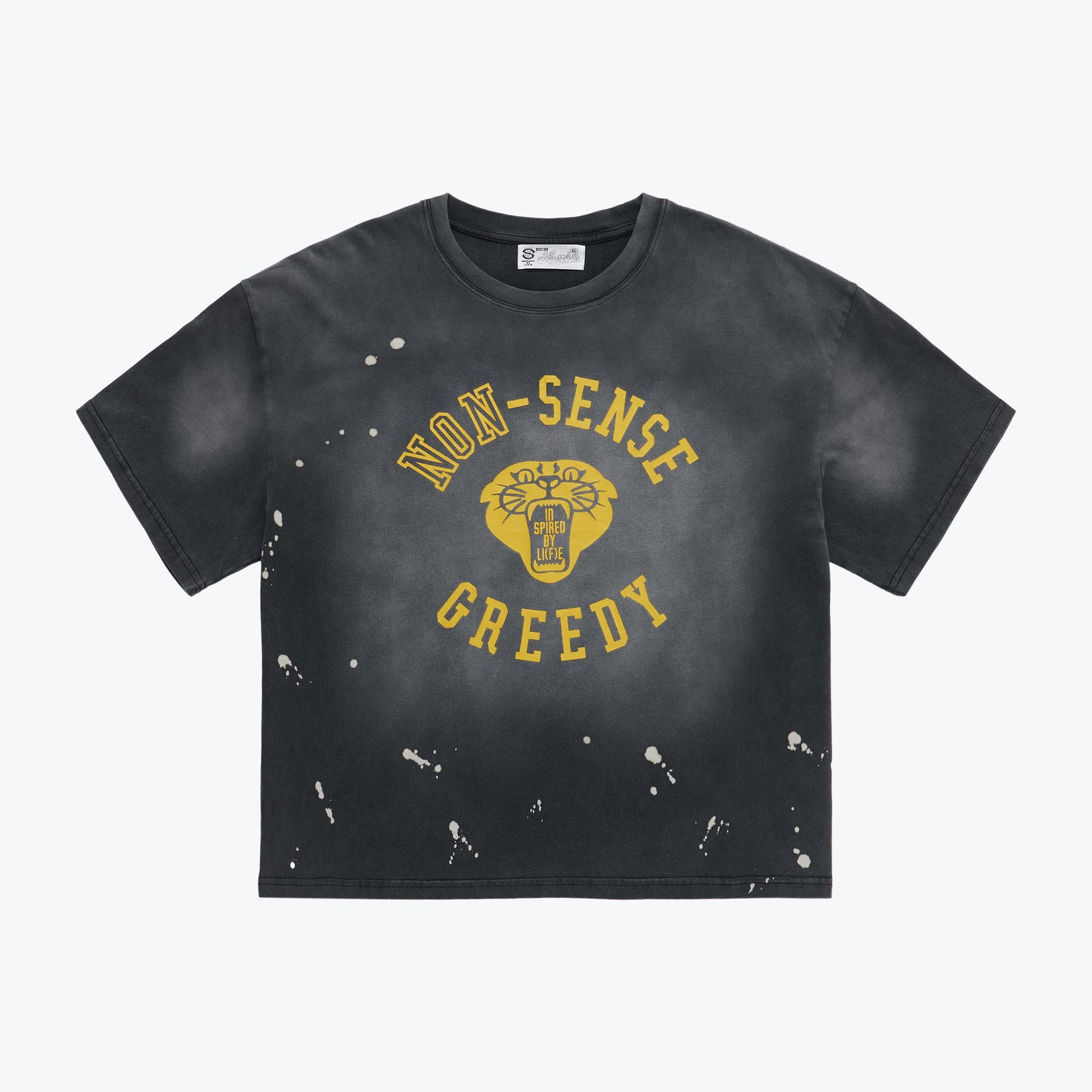 
                  
                    Wild Nonsense Splatter Tee Charcoal【Nonsense-T01CH】
                  
                