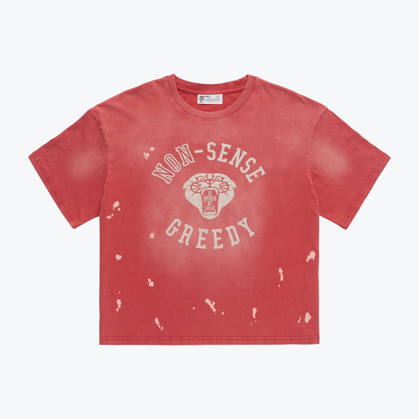 
                  
                    Wild Nonsense Splatter Tee Red【Nonsense-T01RD】
                  
                