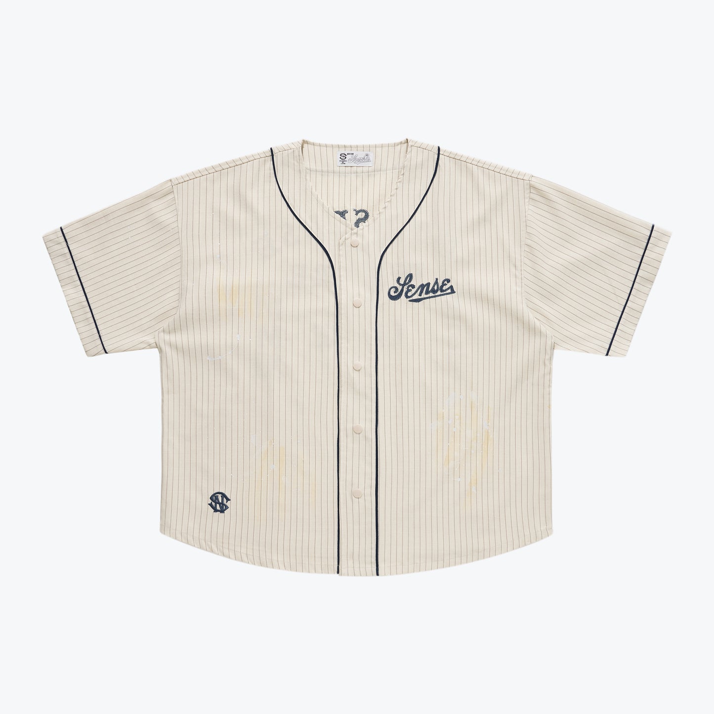 
                  
                    Chain-Stitch Baseball Jersey Cream【Nonsense-01CM】
                  
                