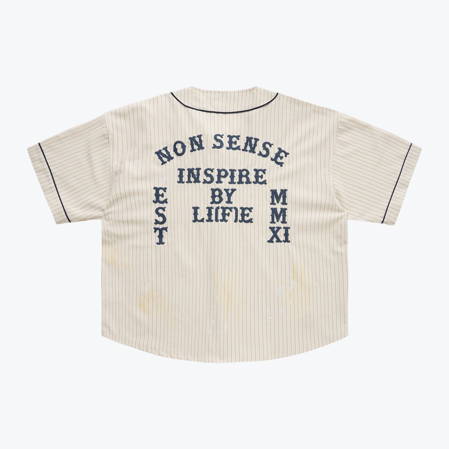
                  
                    Chain-Stitch Baseball Jersey Cream【Nonsense-01CM】
                  
                