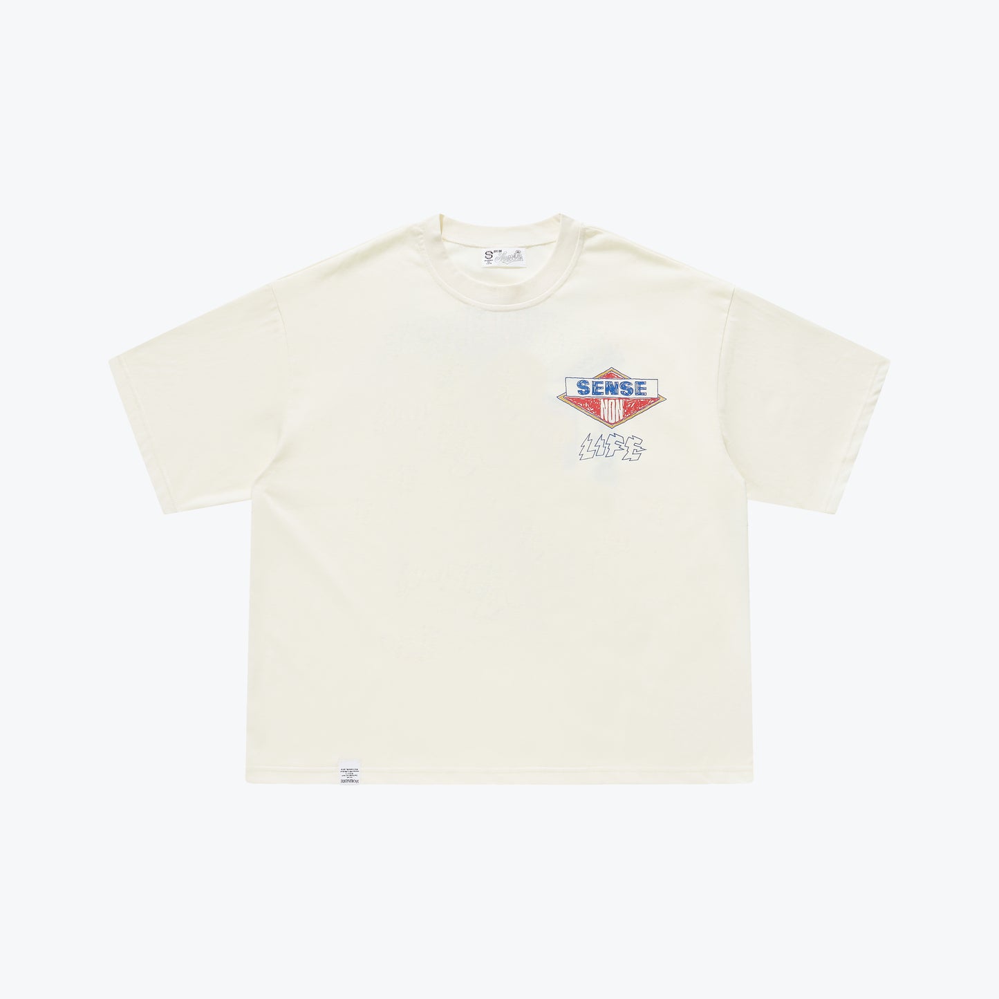 
                  
                    Motor-Graphic Varsity Tee Cream【Nonsense-T02CM】
                  
                