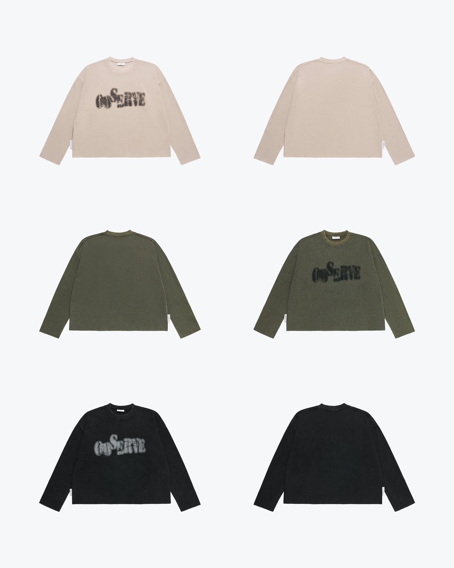 
                  
                    Washed Waffle LS Olive【M26-T13OL】
                  
                
