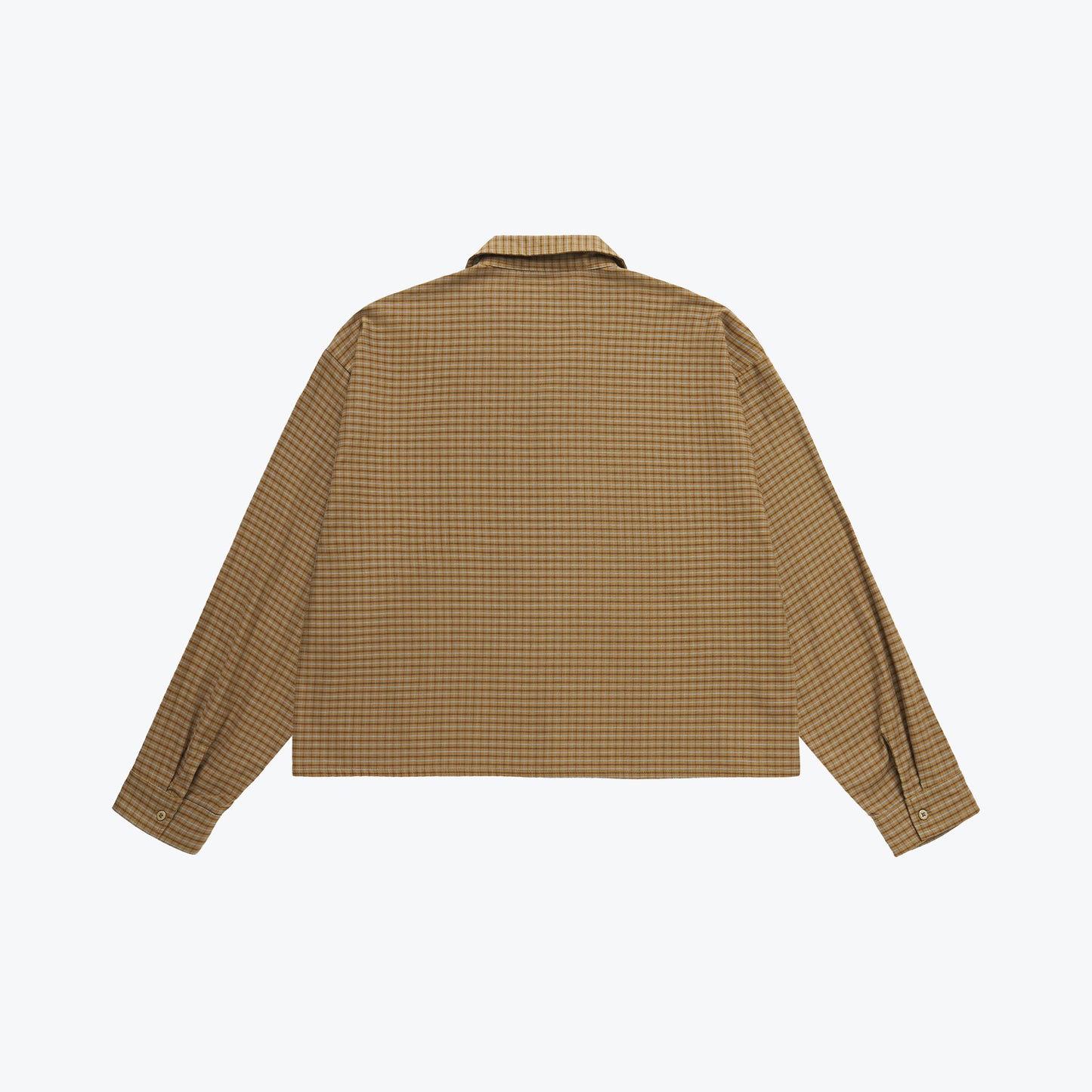 
                  
                    Boxy Crop Checker Jacket Brown【M26-25BR】
                  
                