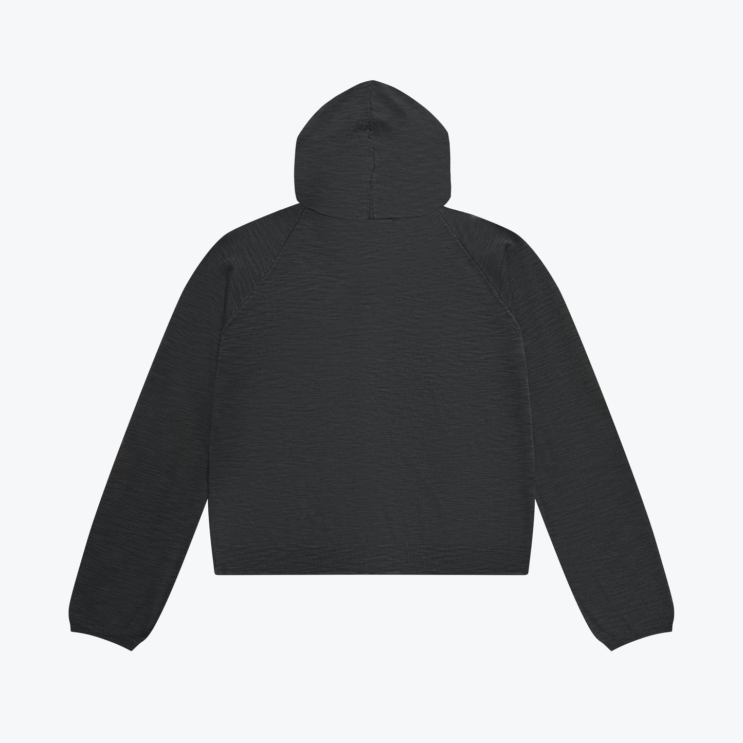 
                  
                    Sheer Knit Zip-Up Hoodie Black【L26-31BK】
                  
                