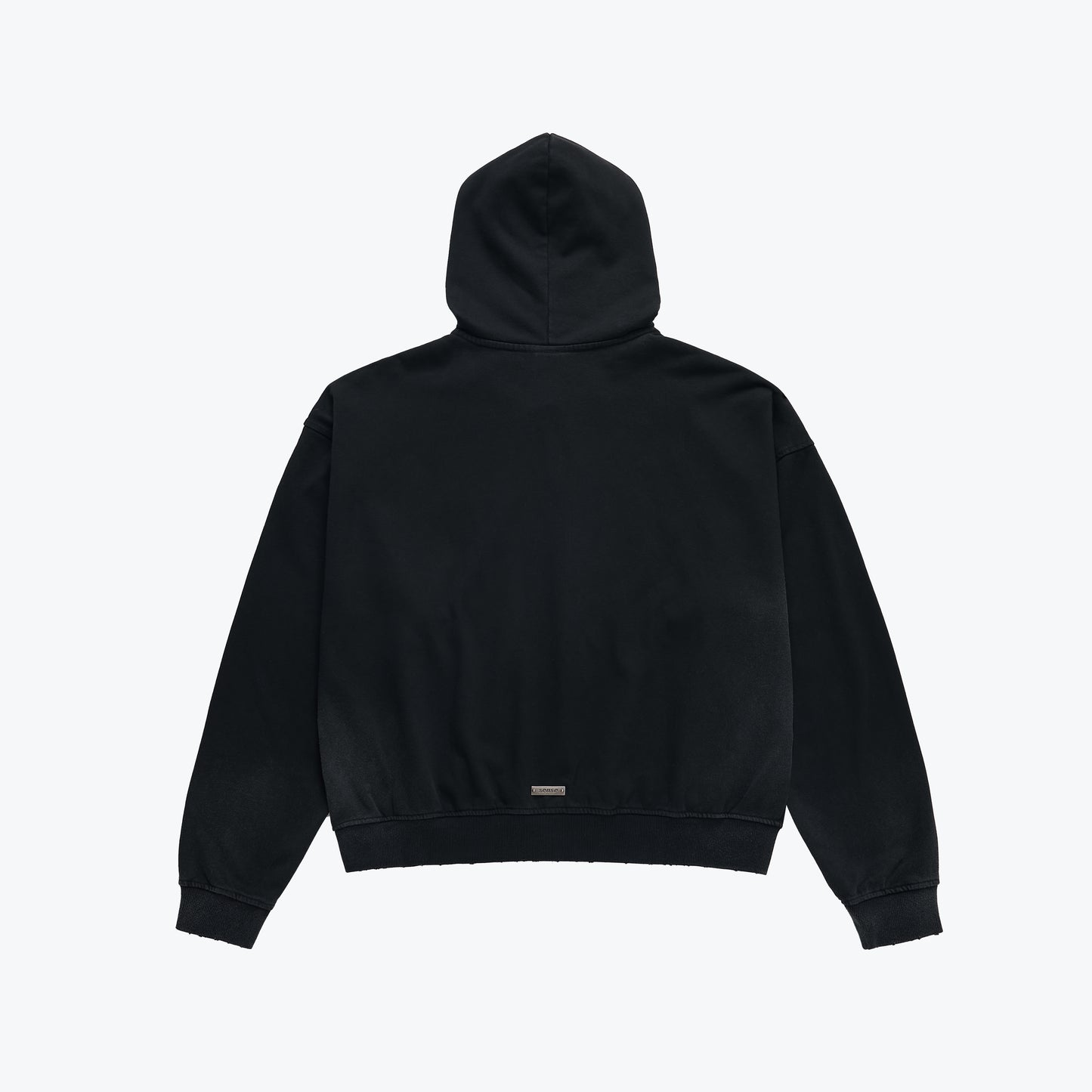 
                  
                    Wash Fade Zip Hoodie Black【M26-26BK】
                  
                