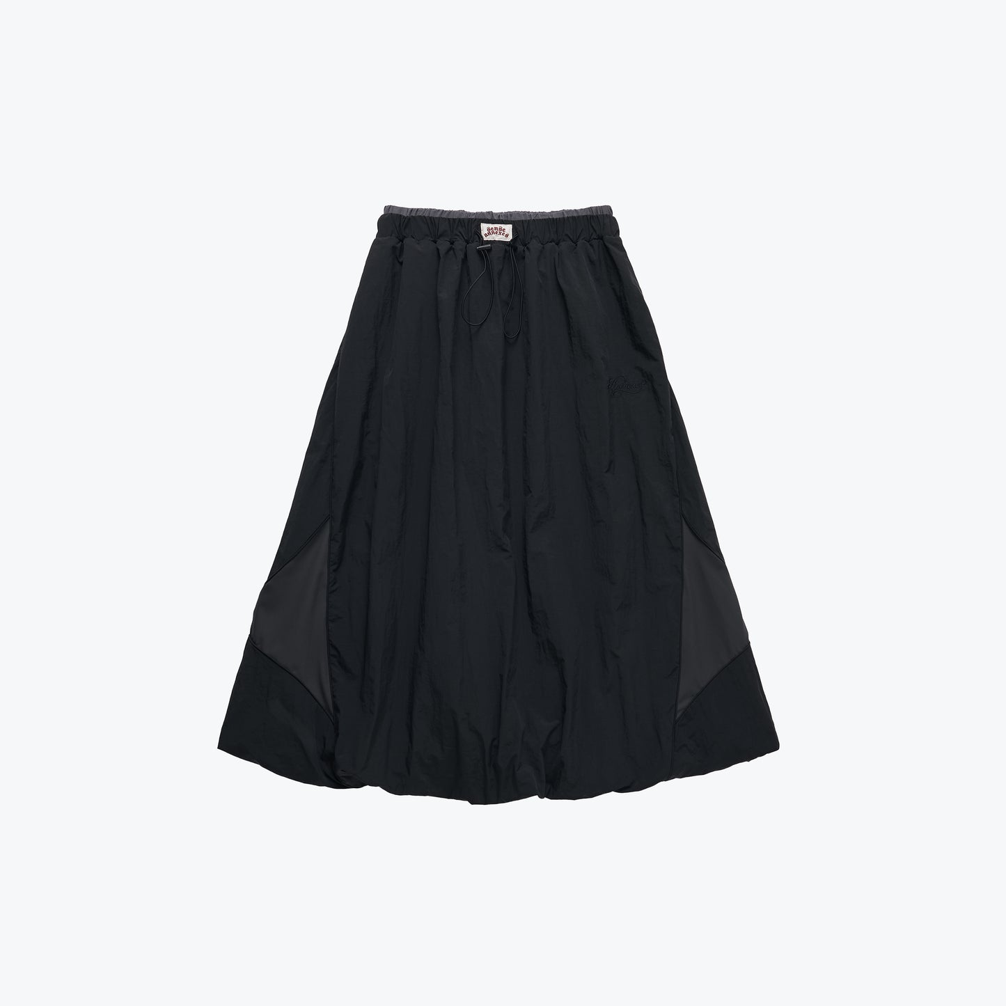 
                  
                    Parachute Drawstring Parachute Skirt Black【L26-30BK】
                  
                