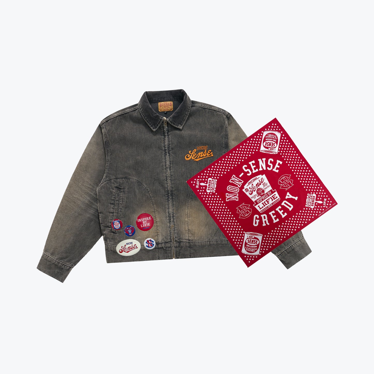 
                  
                    Wash Faded FFA Jacket Coal Black【Nonsense-03CB】
                  
                