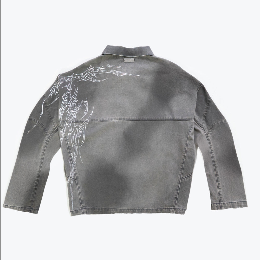 
                  
                    Annexes x Rosewannasleep Washed Graphic Jacket Black【AR-01BK】
                  
                