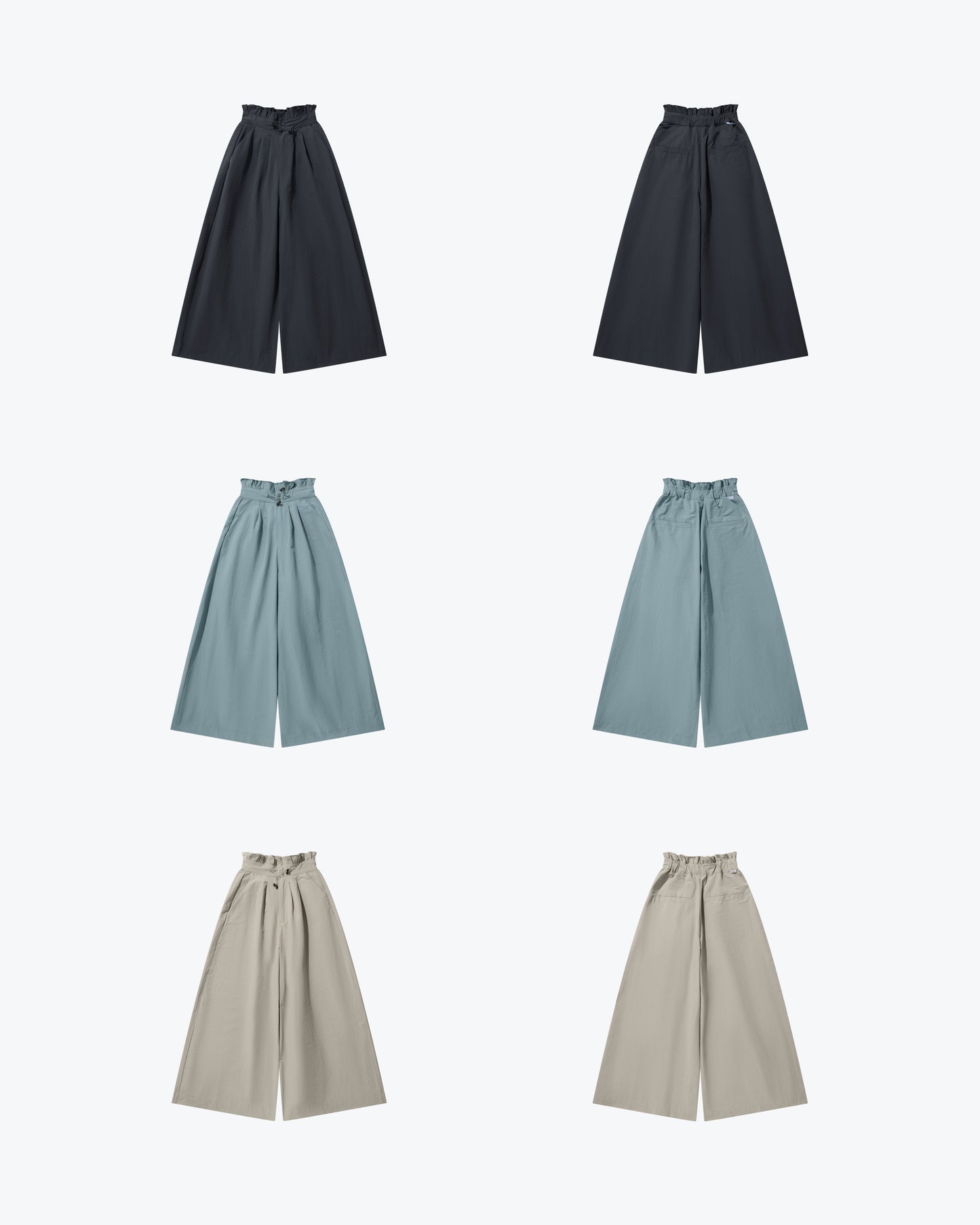 
                  
                    Waffle High Waist Pants Grey【L23-11GY】
                  
                