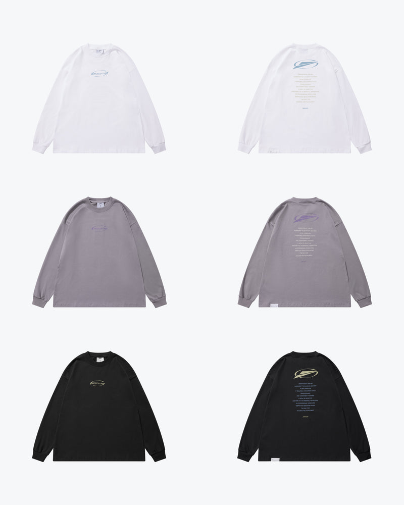 
                  
                    LS Cotton Print Tee Ink Black【L23-T05IB】
                  
                