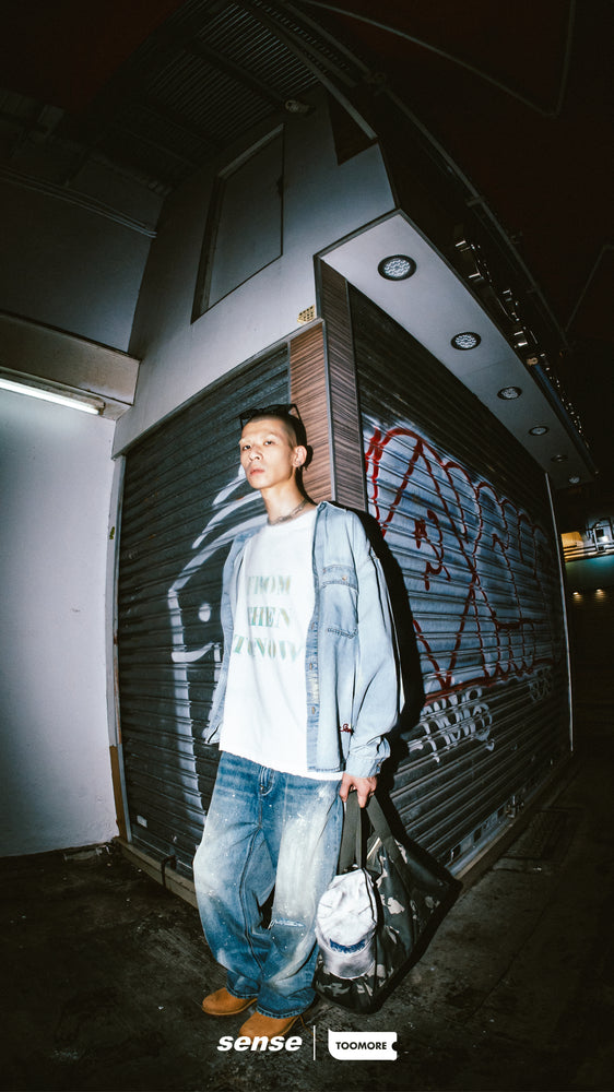 
                  
                    Ageing Wash Denim Shirt Blue【SENXTM-01BL】
                  
                
