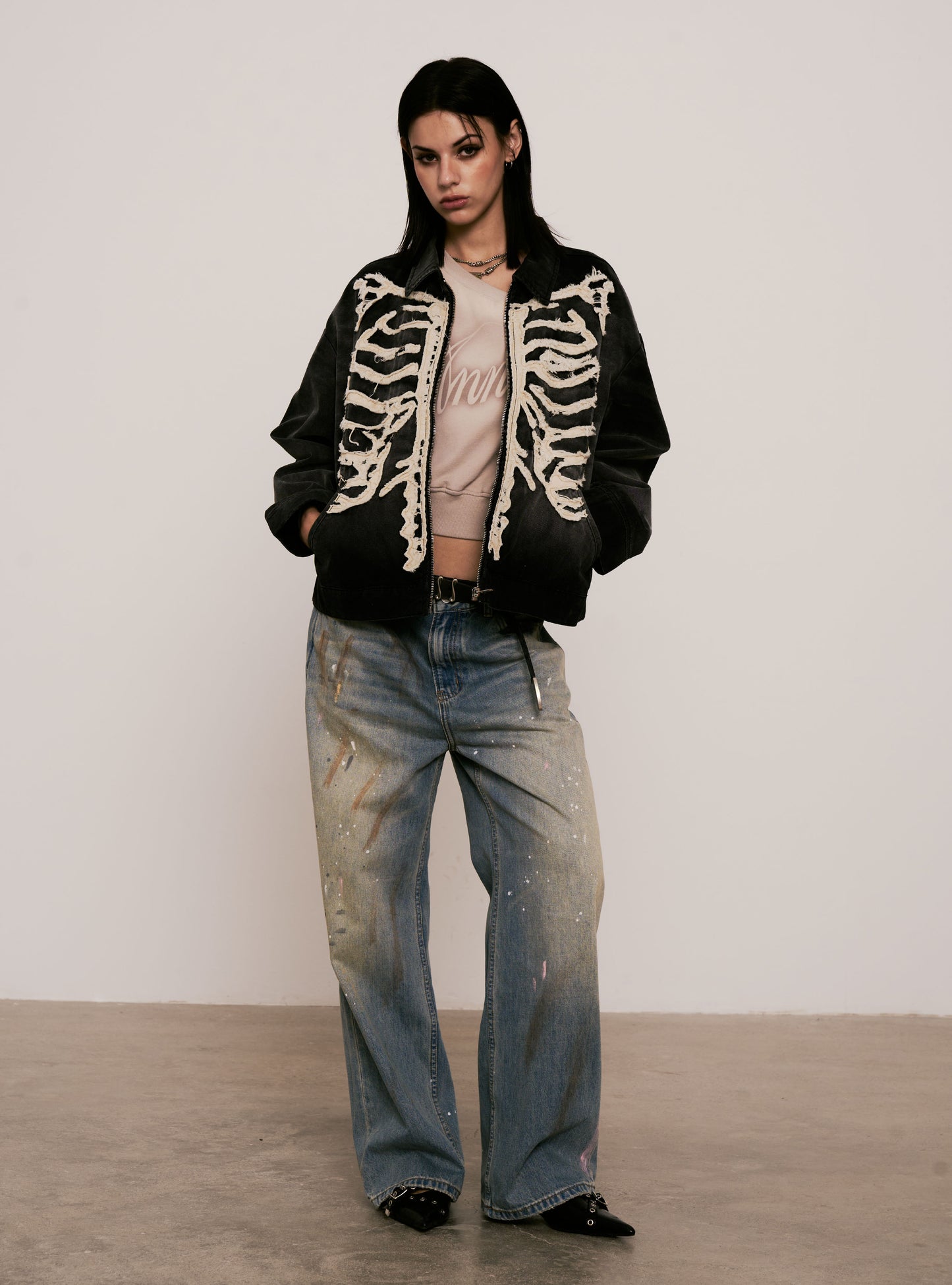 
                  
                    Bone Patch Sulfur Dye Jacket Coal Black【M25-48CB】
                  
                