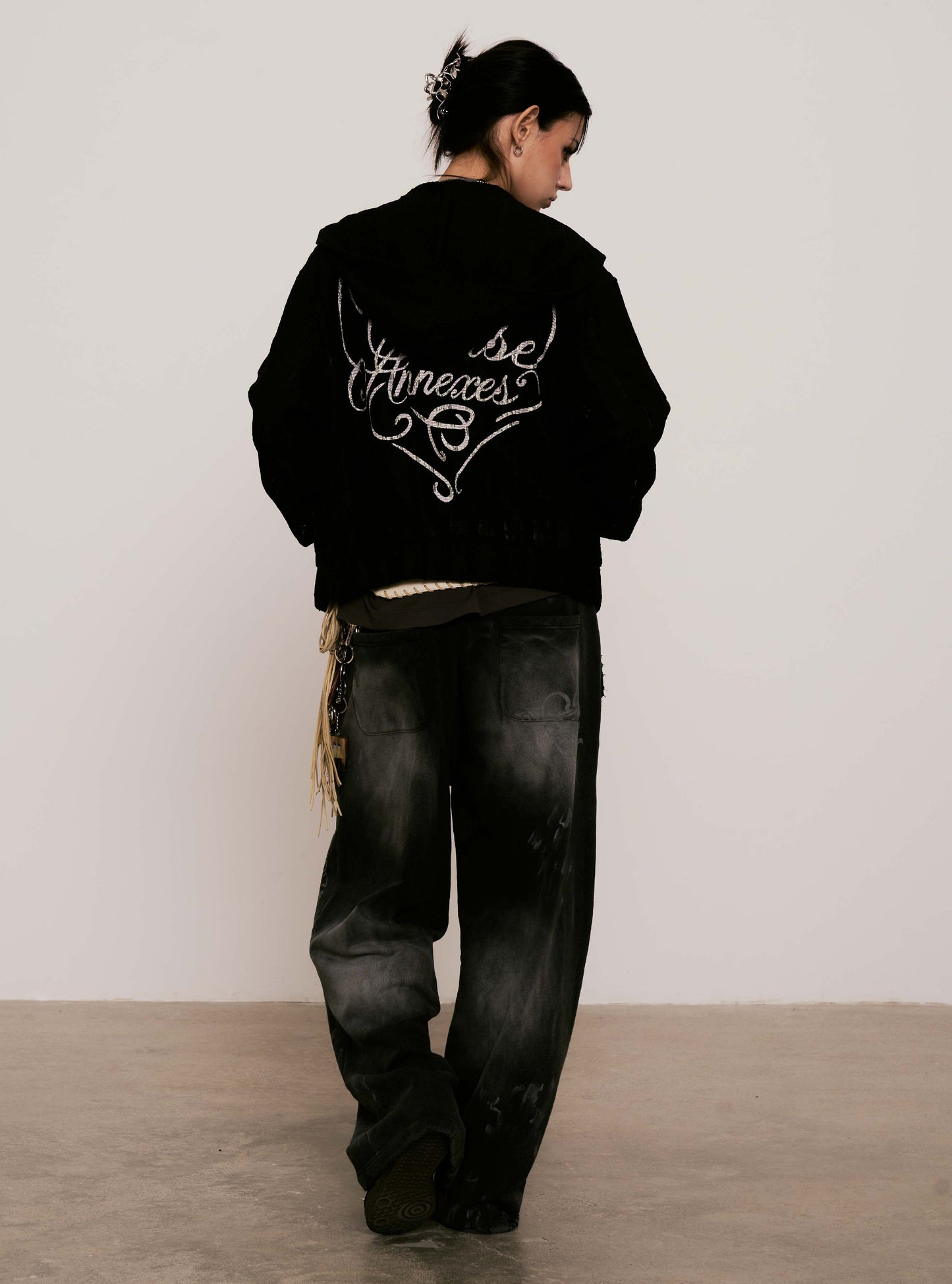 
                  
                    Branscombe Tape Zip-up Hoodie Black【L25-42BK】
                  
                