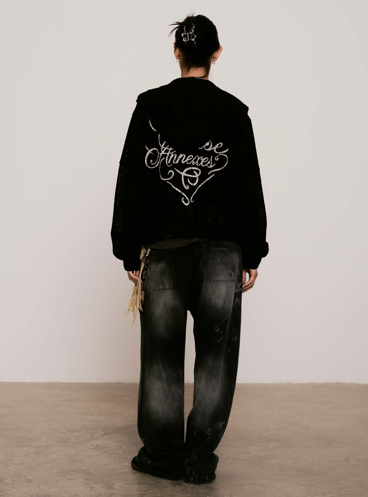 
                  
                    Branscombe Tape Zip-up Hoodie Black【L25-42BK】
                  
                