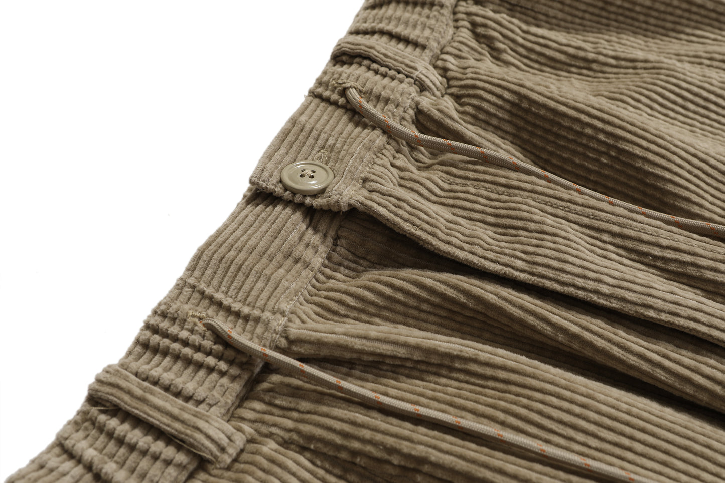 
                  
                    Wide Corduroy Trousers Olive【M21-25OL】
                  
                
