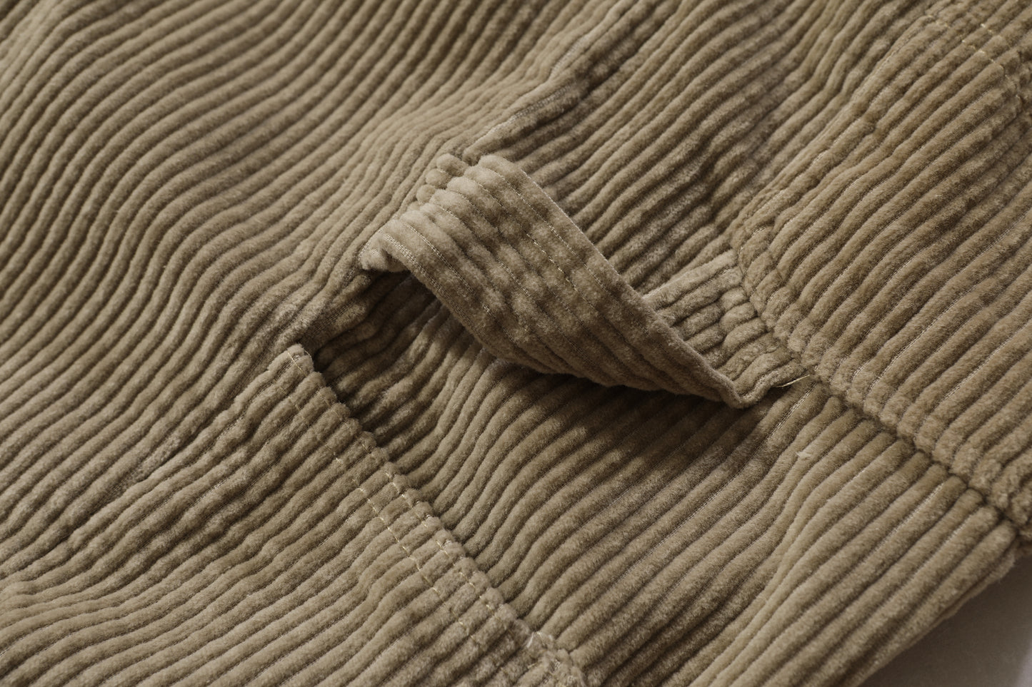 
                  
                    Wide Corduroy Trousers Olive【M21-25OL】
                  
                