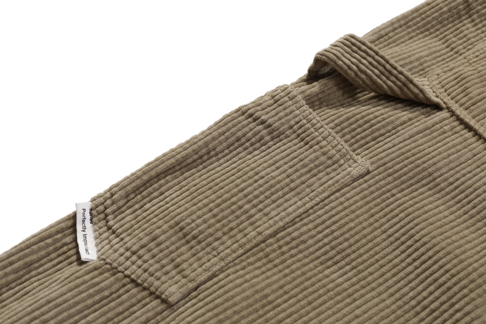 
                  
                    Wide Corduroy Trousers Olive【M21-25OL】
                  
                