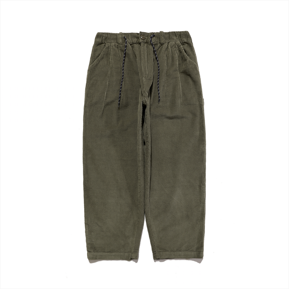 
                  
                    Wide Corduroy Trousers Olive【M21-25OL】
                  
                