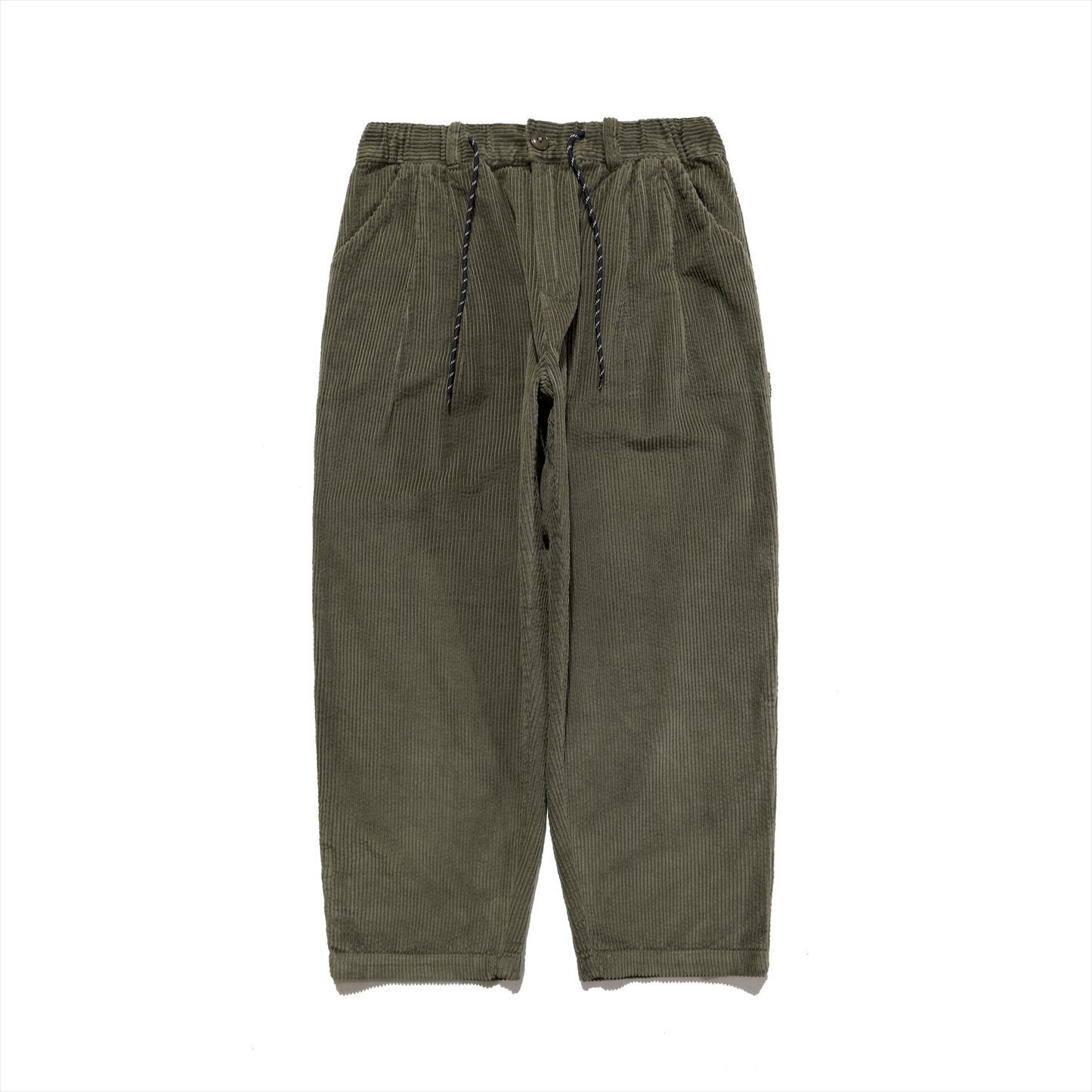 
                  
                    Wide Corduroy Trousers Olive【M21-25OL】
                  
                