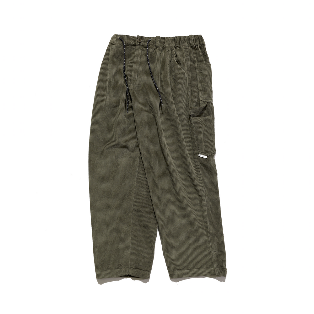 
                  
                    Wide Corduroy Trousers Olive【M21-25OL】
                  
                