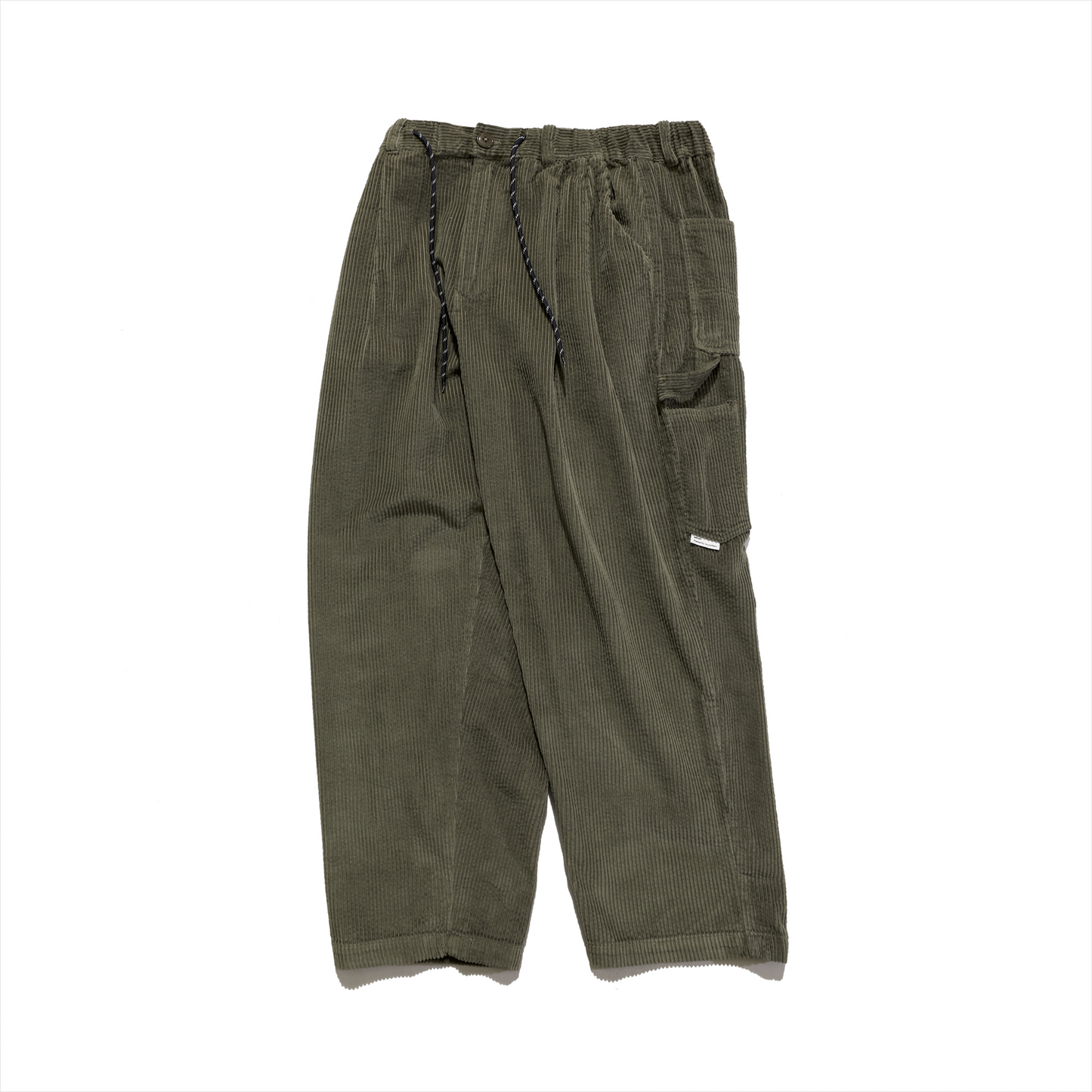 
                  
                    Wide Corduroy Trousers Olive【M21-25OL】
                  
                