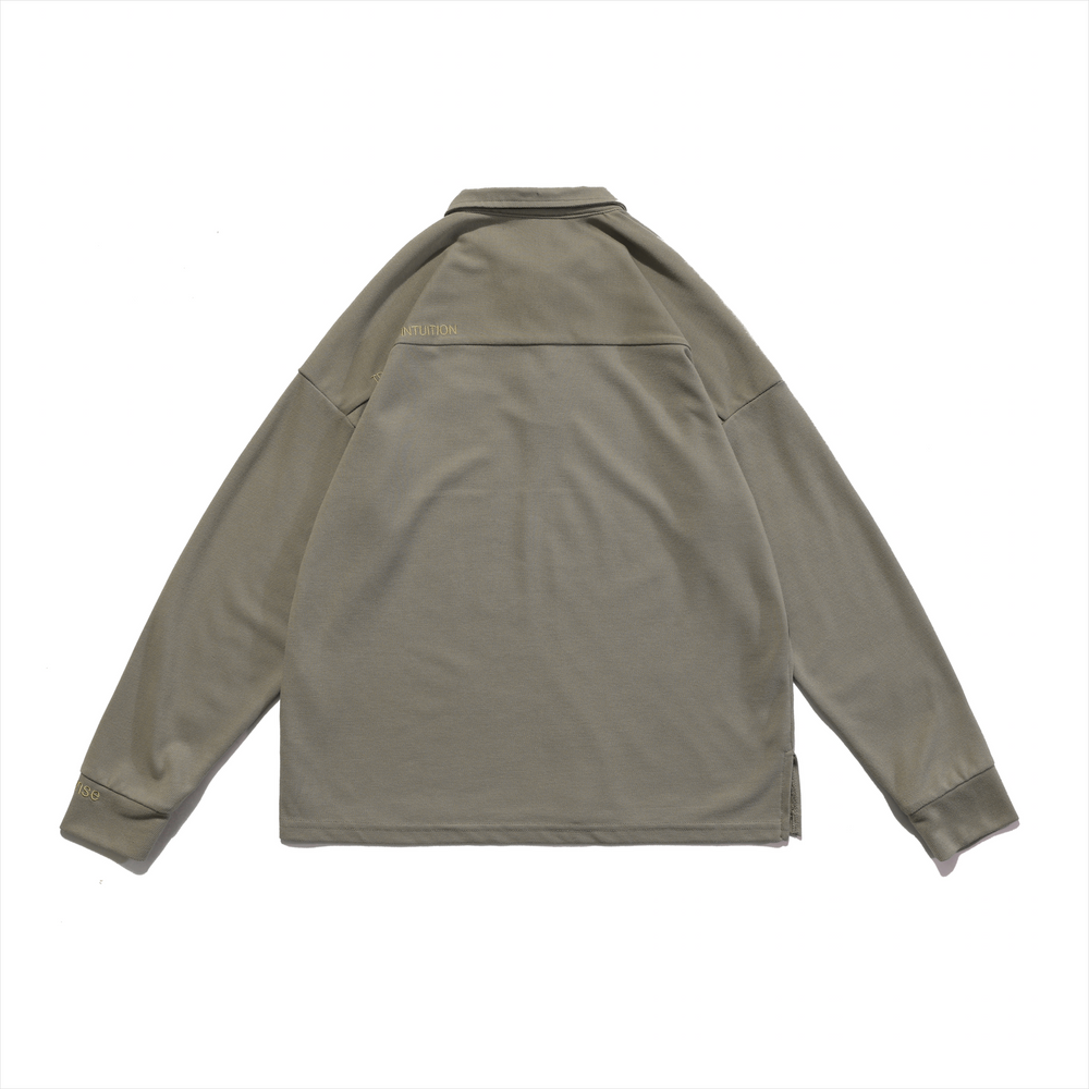 
                  
                    Embroidery Patch Polo Shirt Kahki【L21-31KA】
                  
                