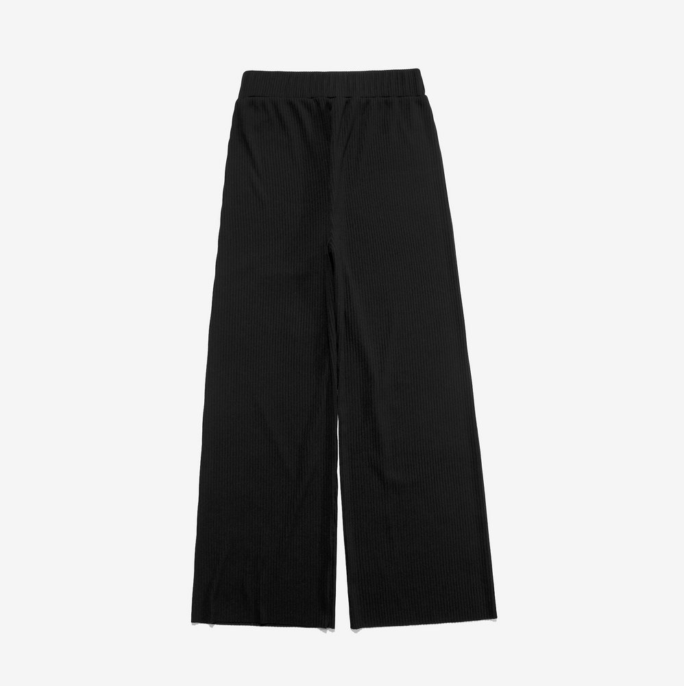 
                  
                    MS Wide Cut Casual Pants Black【L21-41blk】
                  
                