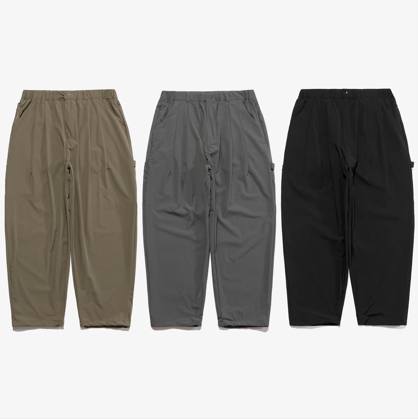 
                  
                    Tech Tweed Easy Pants Khaki【M22-14KA】
                  
                