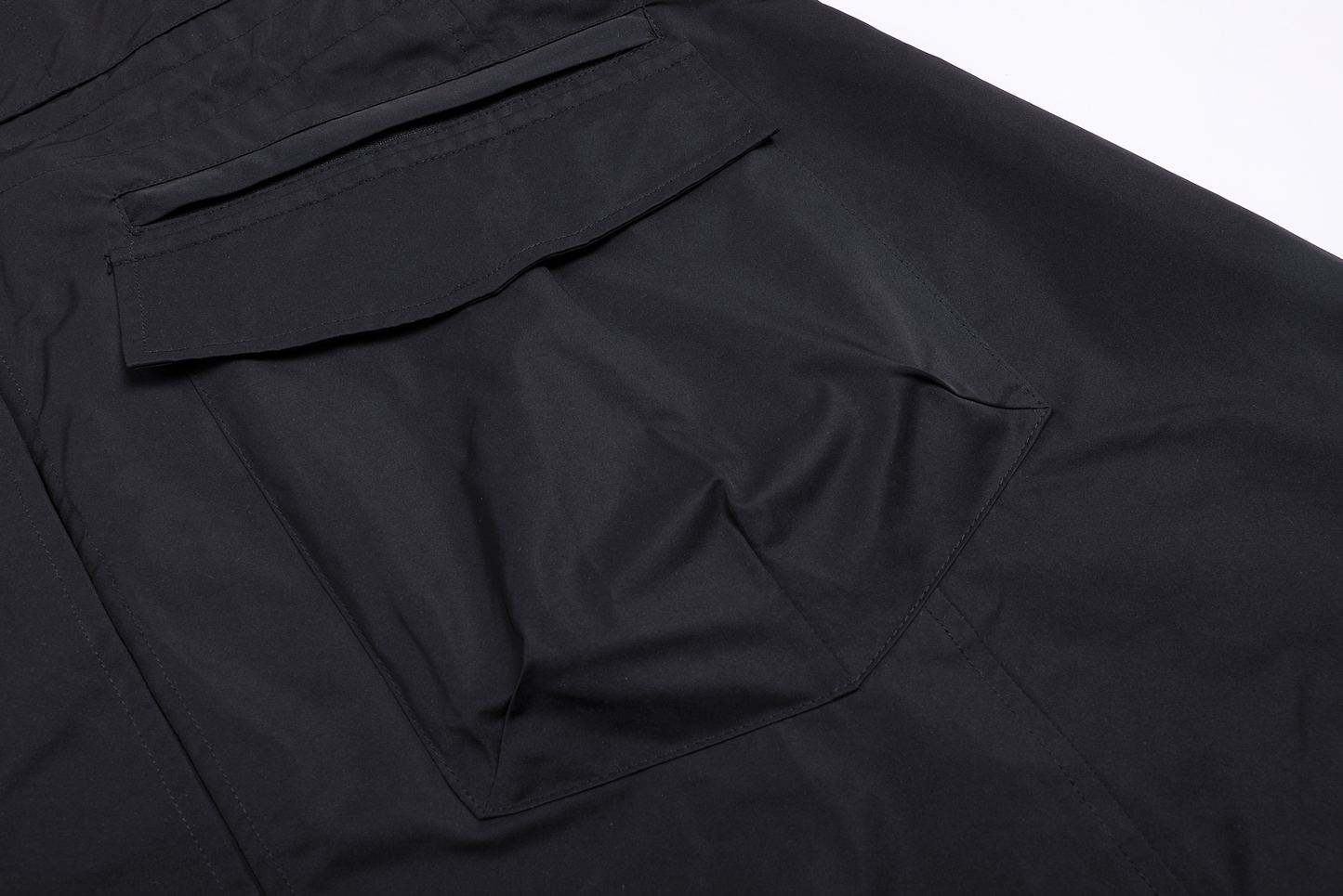 
                  
                    Waterproof Hooded Long Shell Parka Navy【L22-44NY】
                  
                