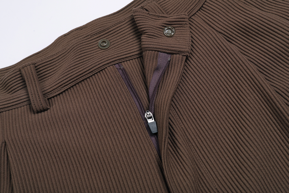 
                  
                    Pleats Wide Cut Pants Dark Grey【M22-53DG】
                  
                