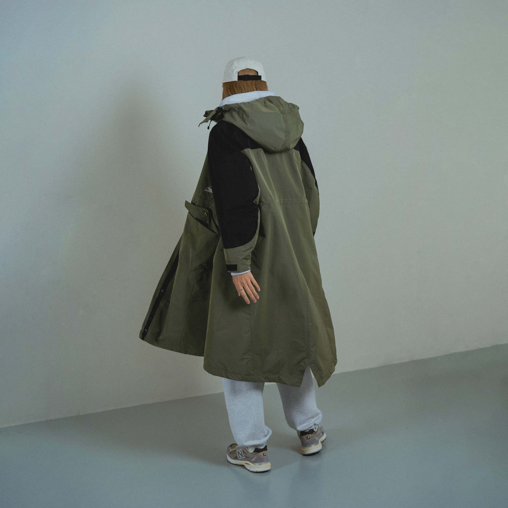 
                  
                    Waterproof Hooded Long Shell Parka Olive【L22-44ol】
                  
                