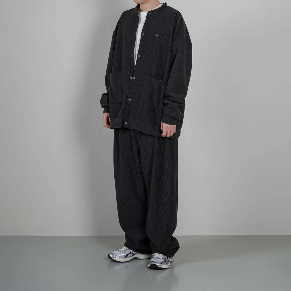 
                  
                    Pleats Wide Cut Pants Dark Grey【M22-53DG】
                  
                