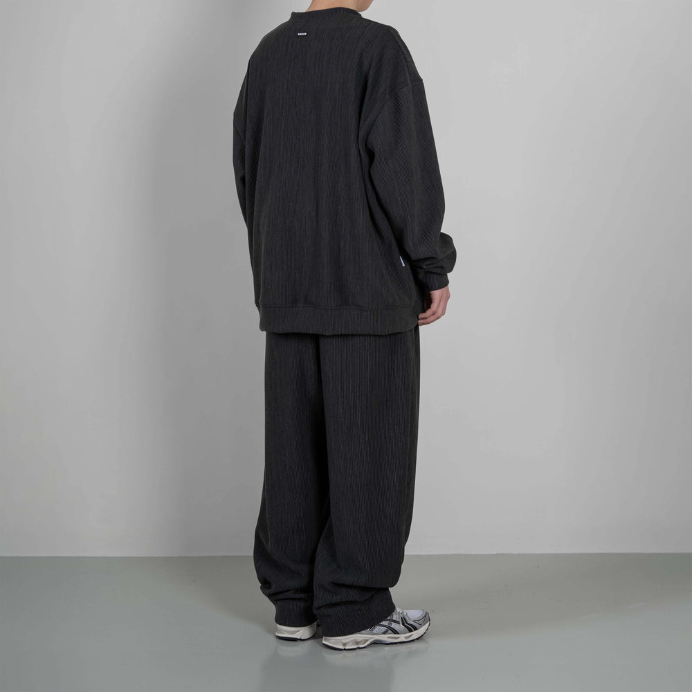 
                  
                    Pleats Wide Cut Pants Dark Grey【M22-53DG】
                  
                