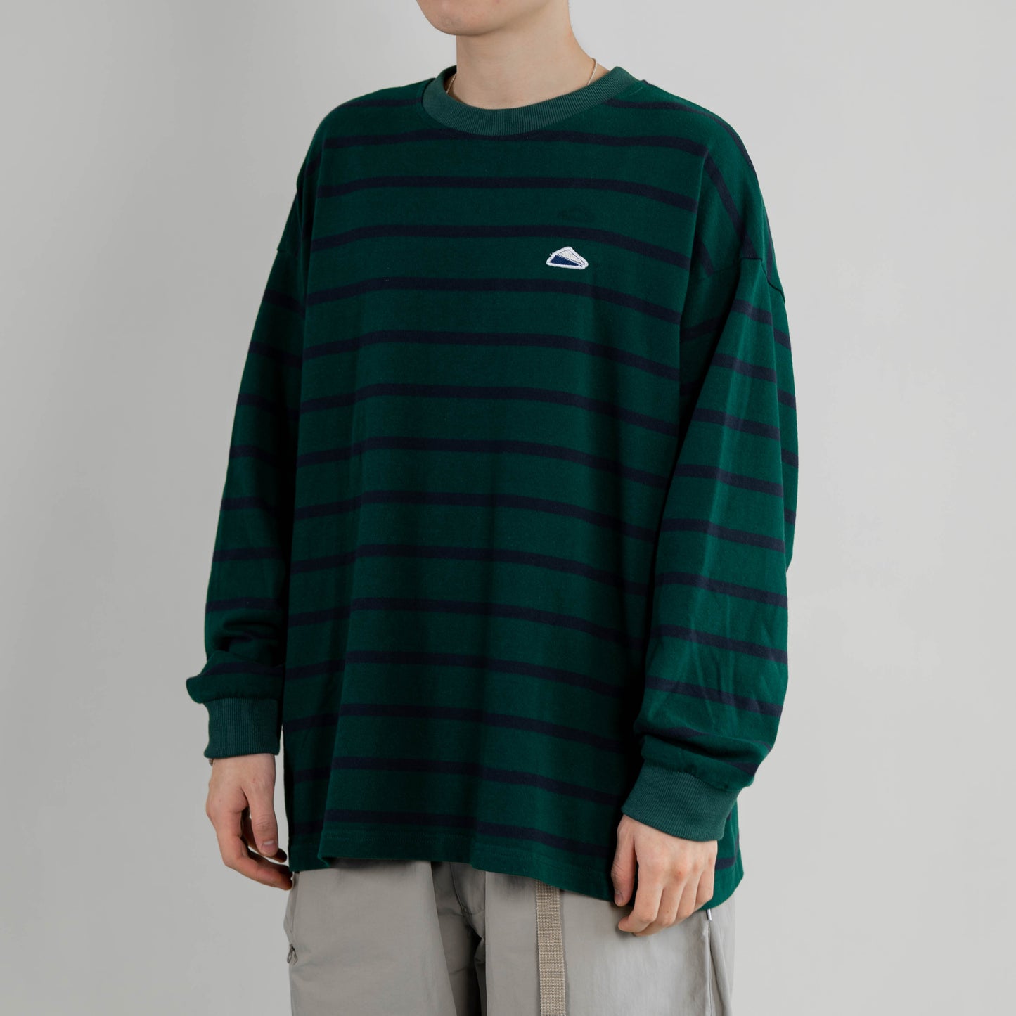 
                  
                    Stripe LS Tee Black Green【M22-T12GN】
                  
                