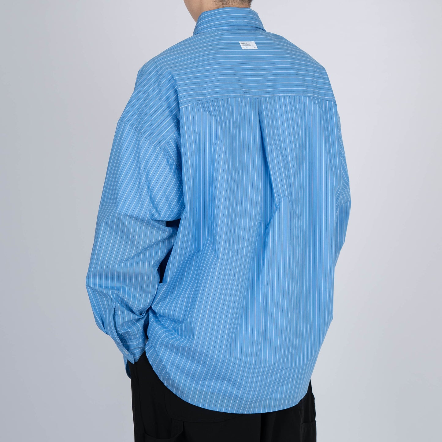 
                  
                    Stripe Pocket LS Shirts Blue 【M22-36BL】
                  
                