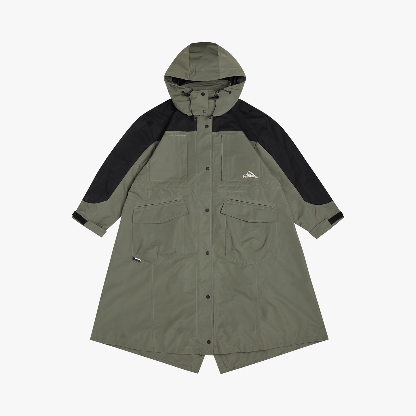
                  
                    Waterproof Hooded Long Shell Parka Olive【L22-44ol】
                  
                