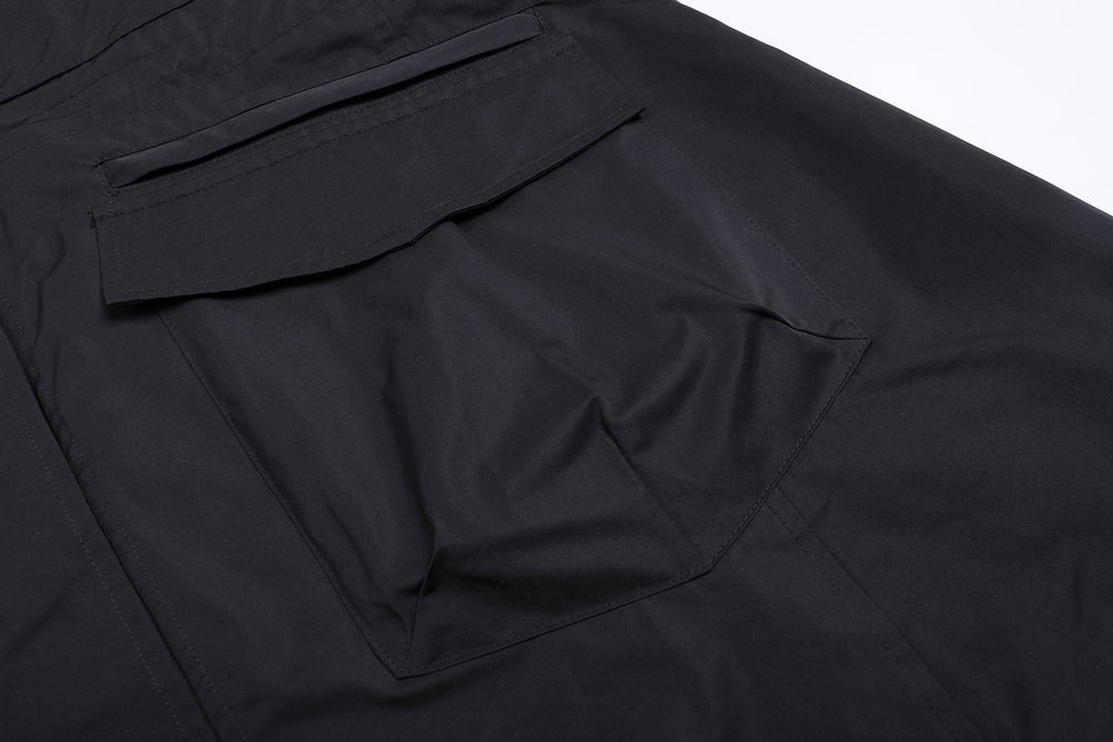 
                  
                    Waterproof Hooded Long Shell Parka Olive【L22-44ol】
                  
                