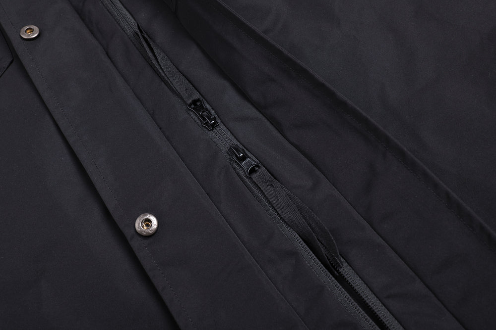 
                  
                    Waterproof Hooded Long Shell Parka Olive【L22-44ol】
                  
                