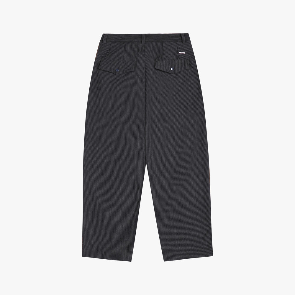 
                  
                    Pleats Wide Cut Pants Dark Grey【M22-53DG】
                  
                