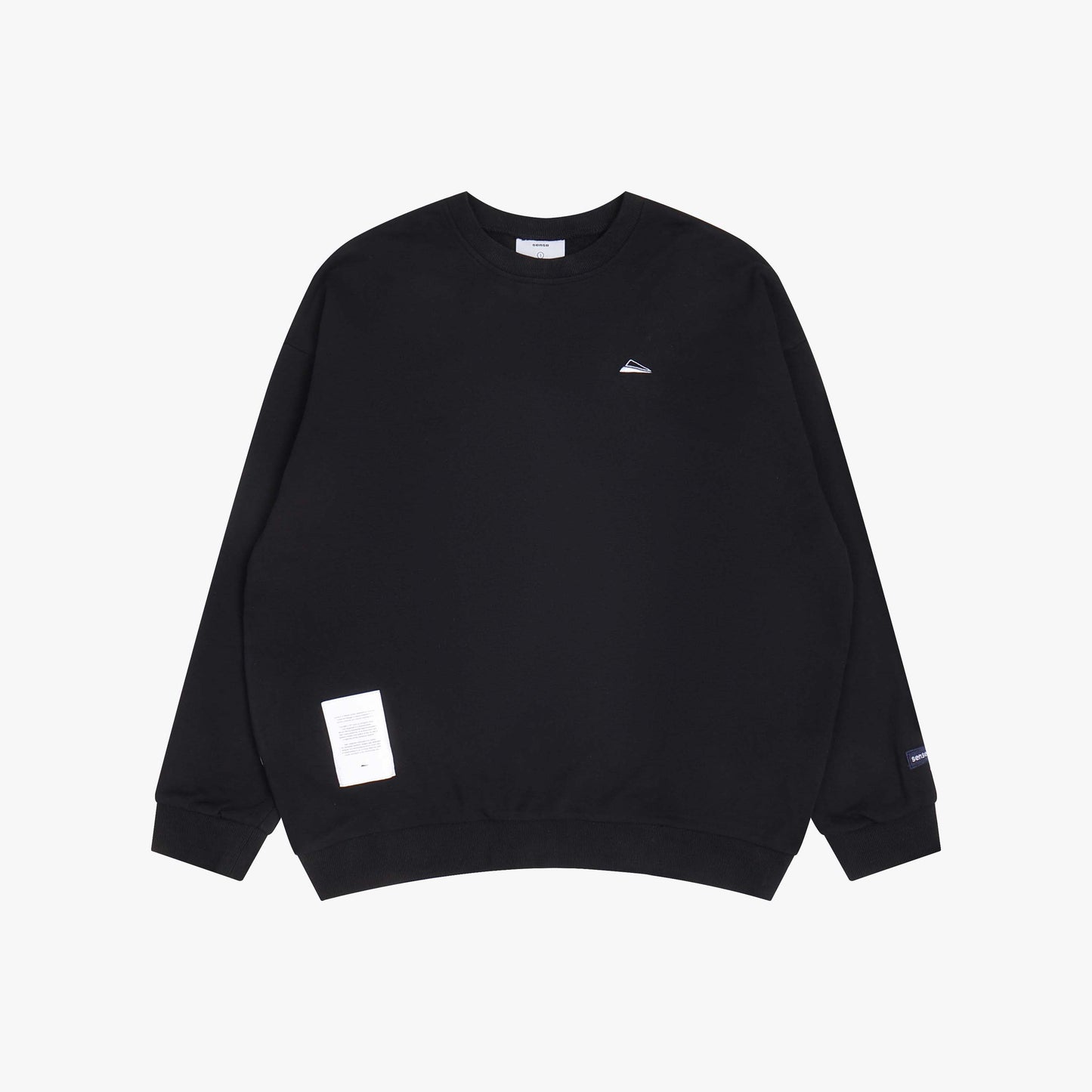 
                  
                    Embroidery Crew Neck Black【M22-52BK】
                  
                