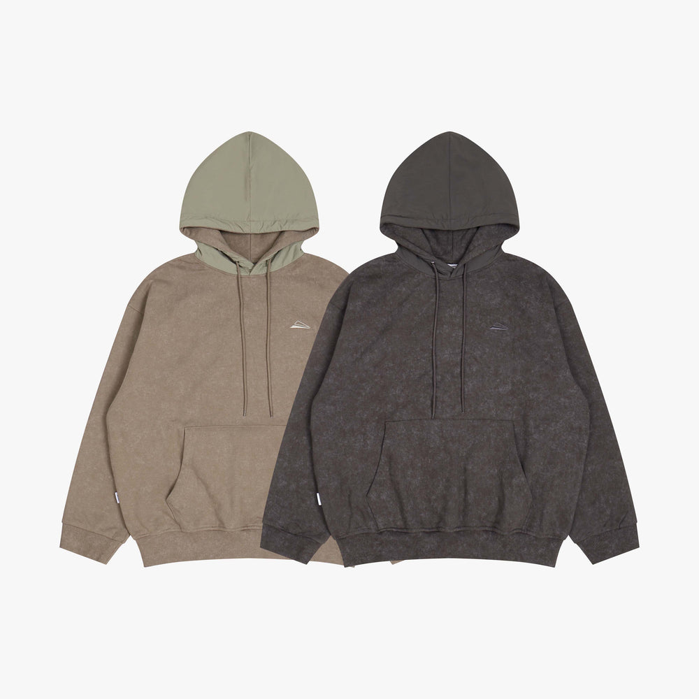 
                  
                    Patch Washed Hoodie Ash Grey【M22-44AG】
                  
                