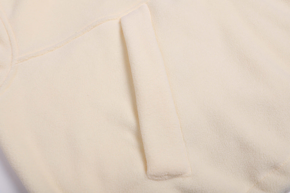 
                  
                    Embroidery Polar Fleece Pullover Blue【L22-38BL】
                  
                