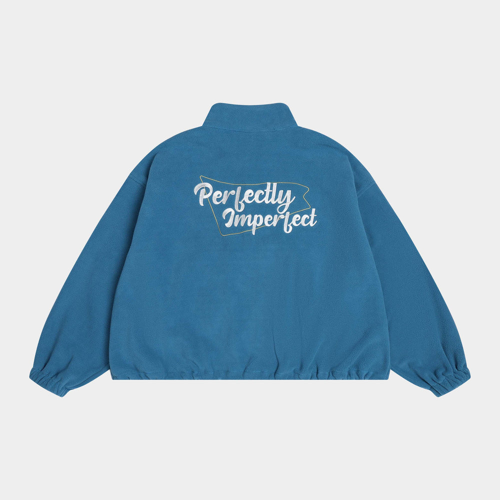 
                  
                    Embroidery Polar Fleece Pullover Blue【L22-38BL】
                  
                